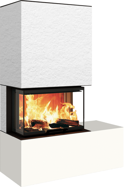 Neocube P22 - Keramik Arctic White, Bank rechts