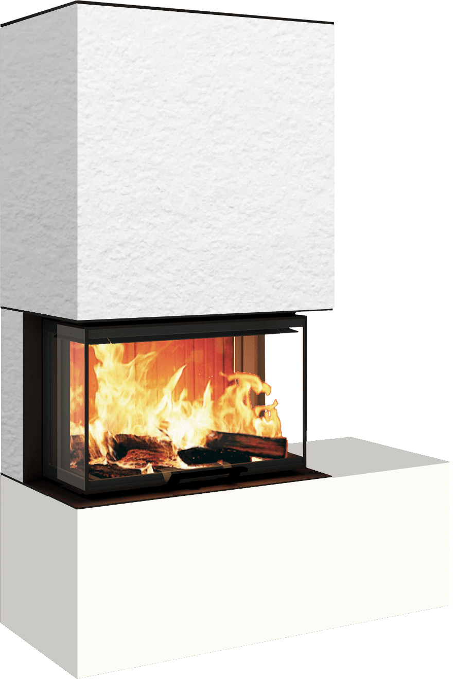 Neocube P22 - Keramik Arctic White, Bank rechts