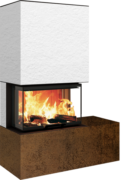 Neocube P22 - Keramik Arctic White, Bank rechts