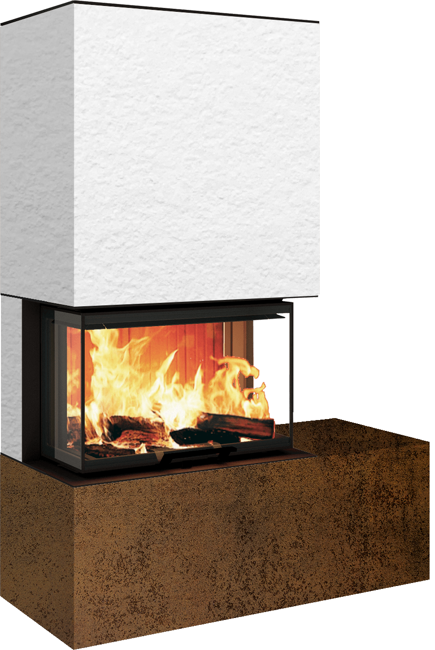 Neocube P22 - Keramik Arctic White, Bank rechts
