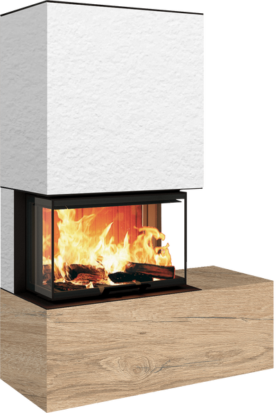 Neocube P22 - Keramik Arctic White, Bank rechts