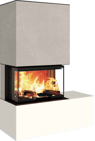 Neocube P22 - Keramik Arctic White, Bank rechts
