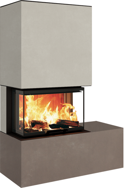 Neocube P22 - Keramik Arctic White, Bank rechts