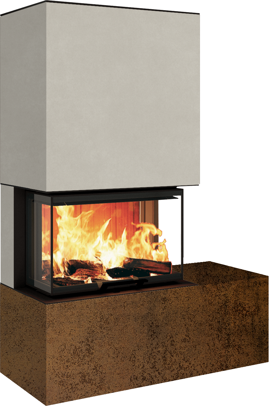 Neocube P22 - Keramik Arctic White, Bank rechts