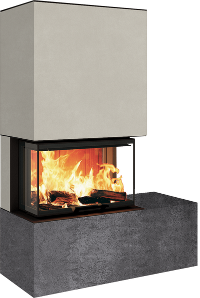 Neocube P22 - Keramik Arctic White, Bank rechts
