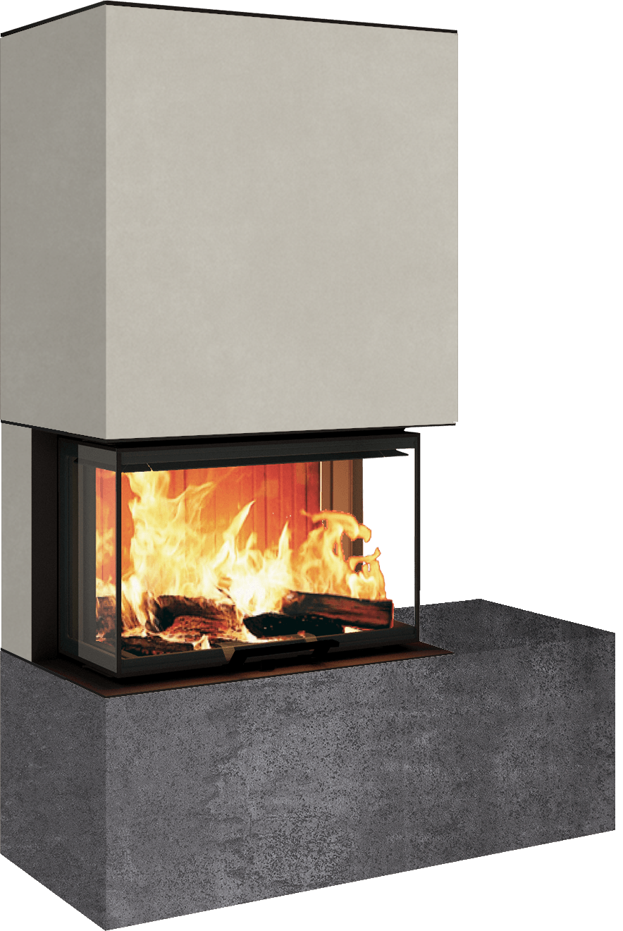 Neocube P22 - Keramik Arctic White, Bank rechts