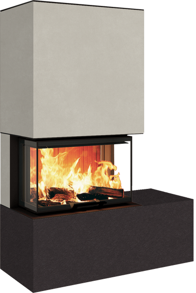 Neocube P22 - Keramik Arctic White, Bank rechts