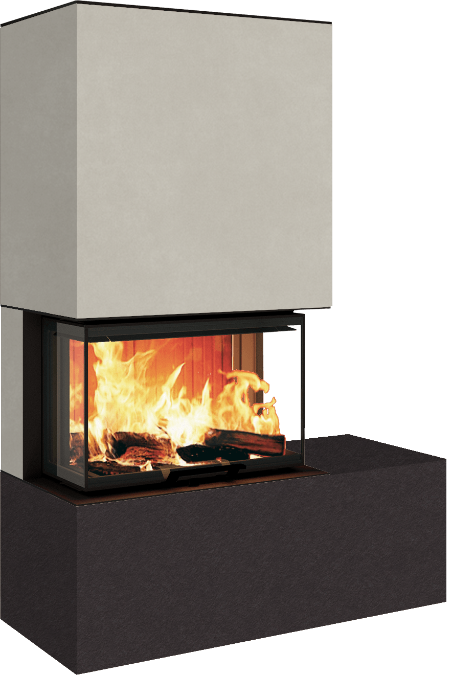 Neocube P22 - Keramik Arctic White, Bank rechts