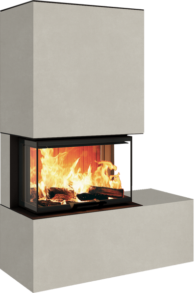 Neocube P22 - Keramik Arctic White, Bank rechts