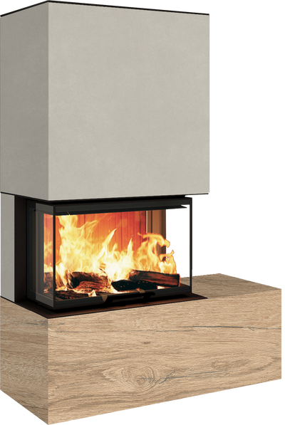 Neocube P22 - Keramik Arctic White, Bank rechts