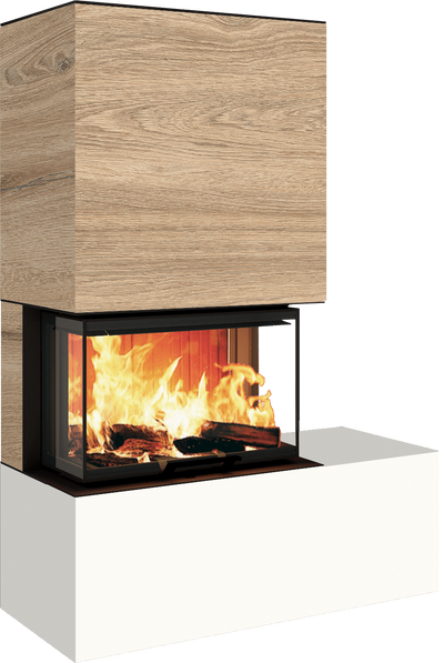Neocube P22 - Keramik Arctic White, Bank rechts