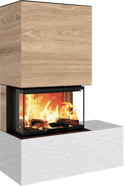 Neocube P22 - Keramik Arctic White, Bank rechts