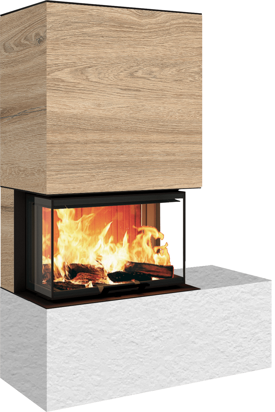 Neocube P22 - Keramik Arctic White, Bank rechts