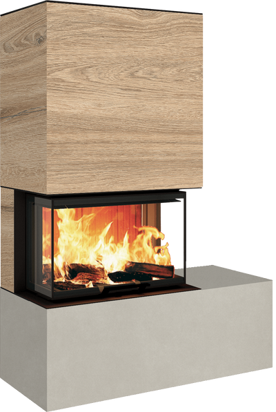 Neocube P22 - Keramik Arctic White, Bank rechts