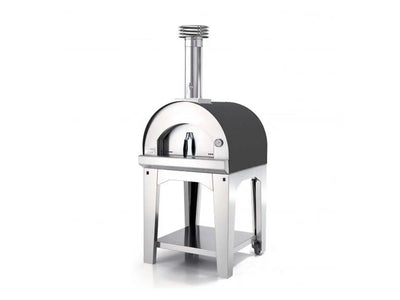 Margherita Pizza- und Brotbackofen 60/60 cm – inkl. Unterbau, Edelstahl