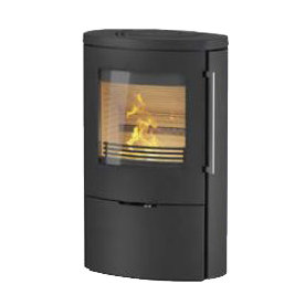 Terma Tech TT80RL Schwarz, Schwedenofen
