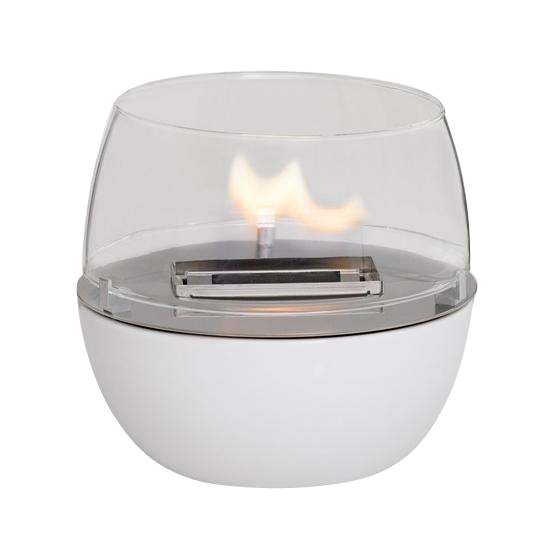 Tenderflame TULPE 14, mit weissem Porzellansockel