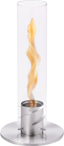 Tischfeuer 90 Silber