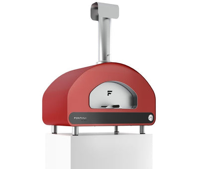 Fontana Volta 90x50 Pizzaofen Hybrid grau