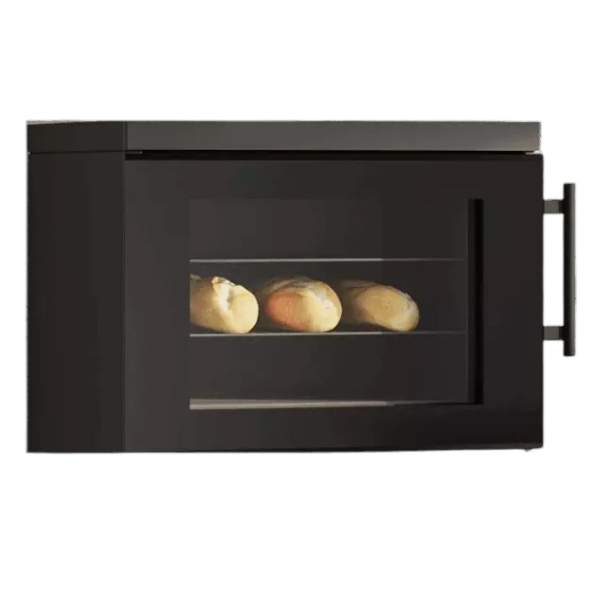 Cera Baker One Schwarz mit Backfach, Schwedenofen