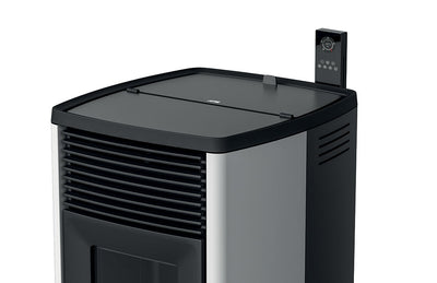 MCZ Ego Comfort Air 10 UP M1 Silver Metal, Pelletofen
