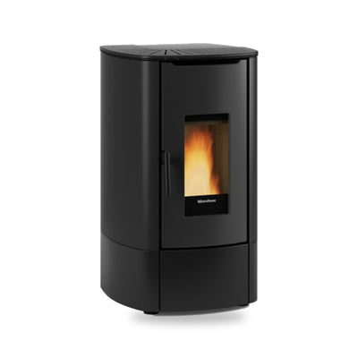 Extraflame Angy Top Pelletofen in Schwarz