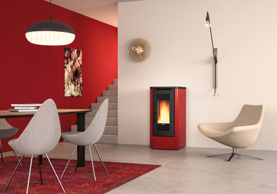 Extraflame Dahiana VFS Pelletofen im Wohnraum