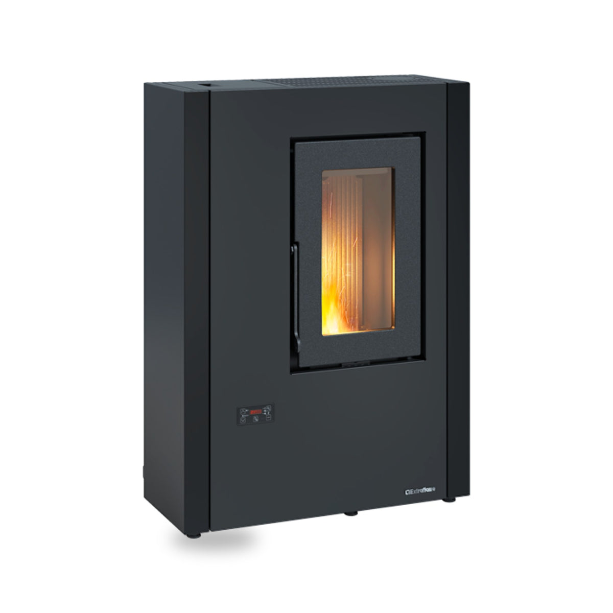 Extraflame Luisella 5.0 Maxi Pelletofen in Schwarz