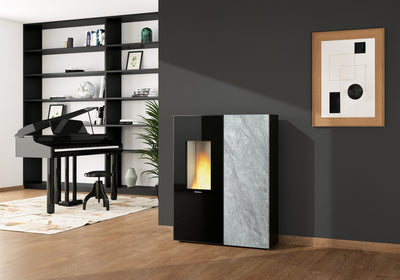 Extraflame Sharon Plus Pelletofen im Wohnraum, Bild 2