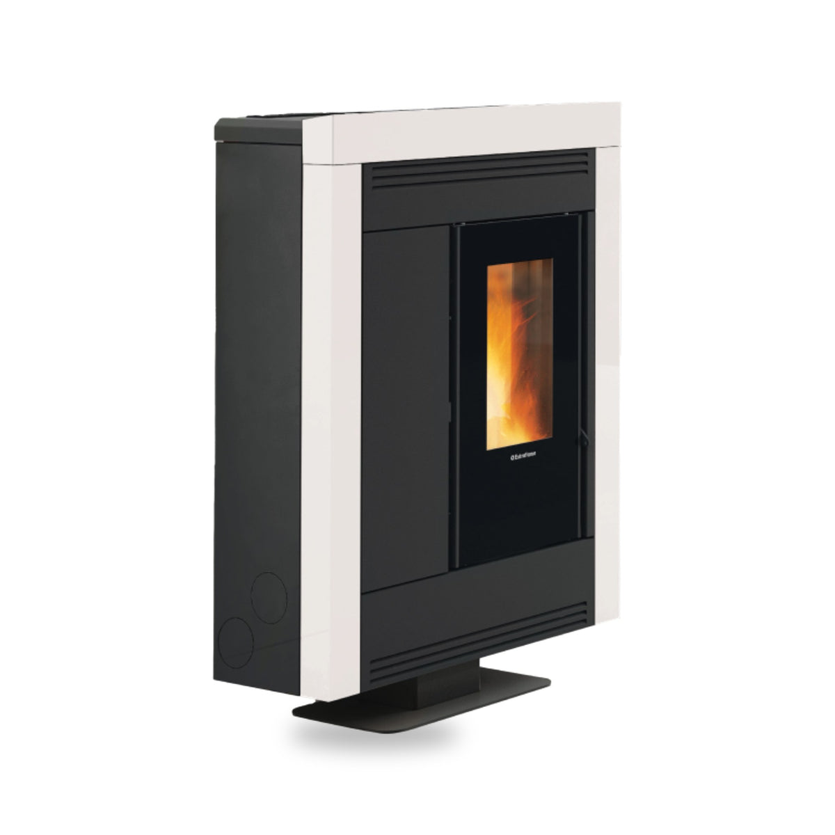Extraflame Souvenir Plus 5.0 Pelletofen in Stahl Weiss