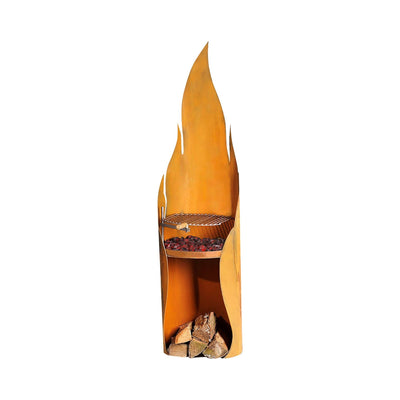 Feuersäule Flammenträume, Gartencheminée, Bild