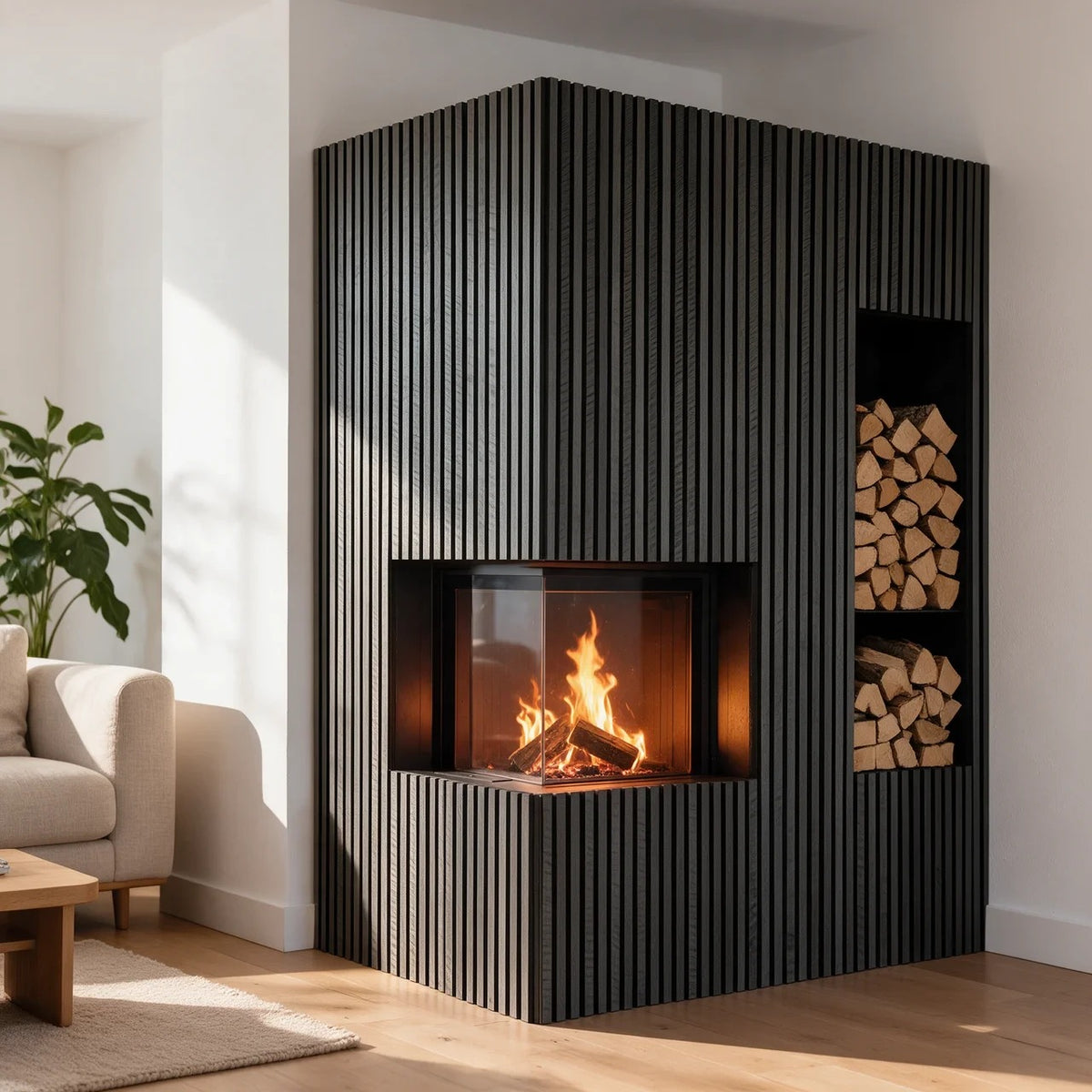 fyrform Kamineinsatz Premium Edition L50, Cheminée-Einsatz