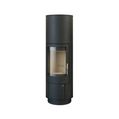 fyrform Port plus II Stahl Schwarz, Schwedenofen