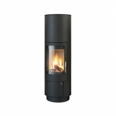 fyrform Port plus II Stahl Schwarz, Schwedenofen