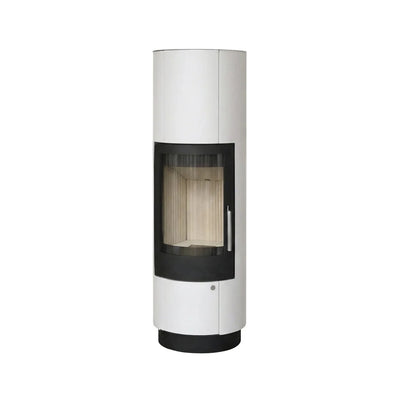 fyrform Port plus II Stahl Weiss, Schwedenofen