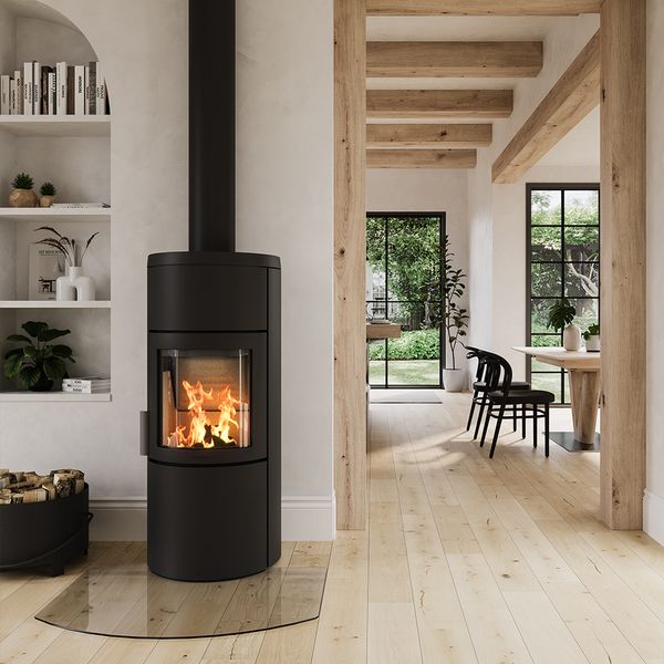 HWAM 3420, Stahl, Korpus schwarz