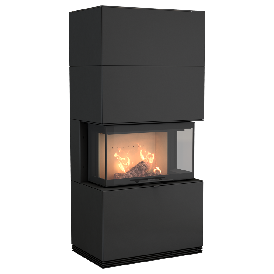 Contura i51 Stahl schwarz