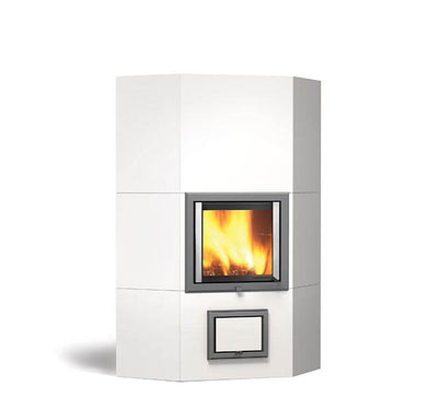 NunnaUuni Joya Angolo Ceramic, Eckofen mit Keramikverkleidung