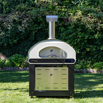 Fontana Volta 90x50 Pizzaofen Hybrid grau