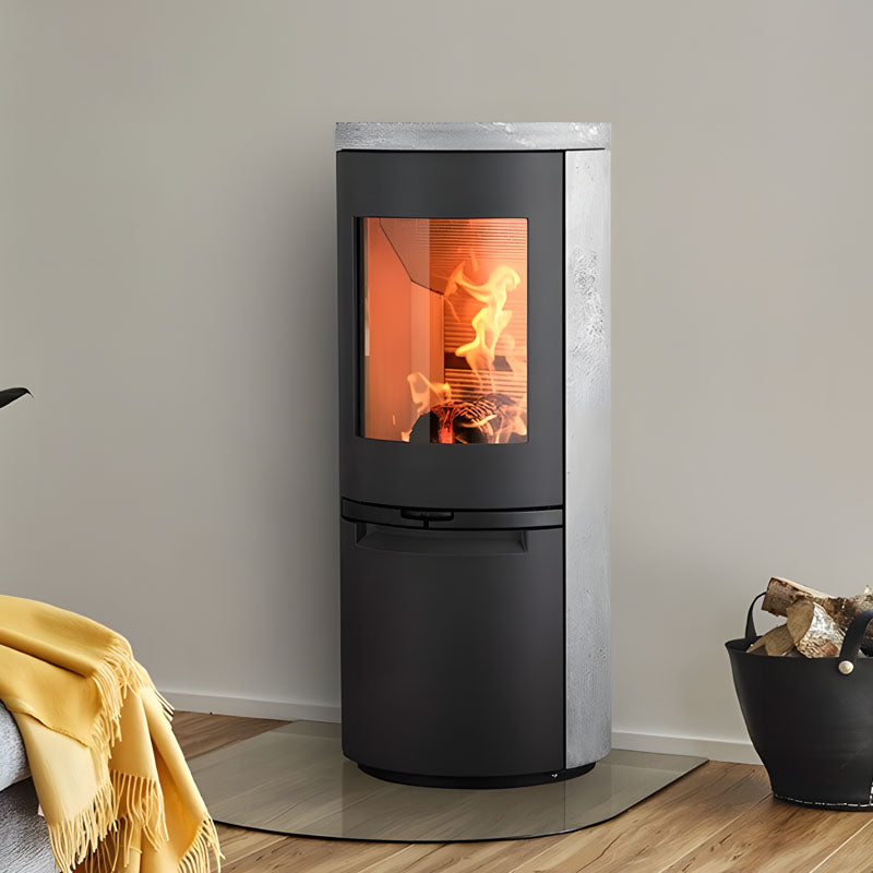 Heta Scan-Line 820S, Speckstein, inkl. 2 Speichersteine und Glasbodenplatte (915x654)