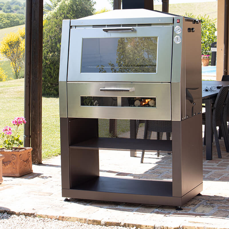 Fontana Char Oven inkl. Unterbau / Kombigrill