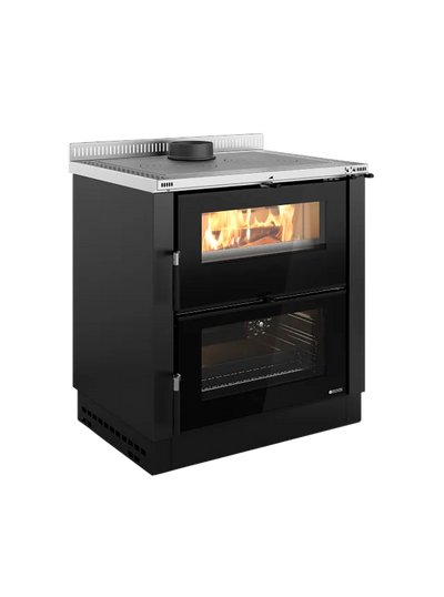 Nordica Verona XXL Holzherd/Backofen Bordeaux