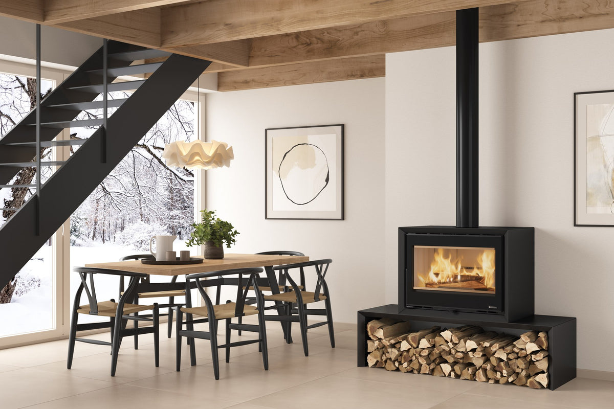 La Nordica Dante 5.0 Schwedenofen im Wohnraum