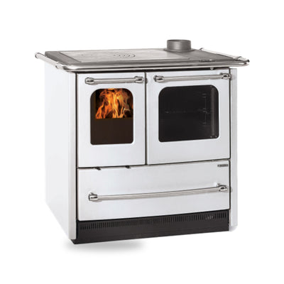 La Nordica Sovrana Easy Evo 2.0 Holzherd in Weiss