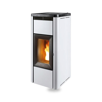 MCZ Mida Air 8, Pelletofen, White metal 302