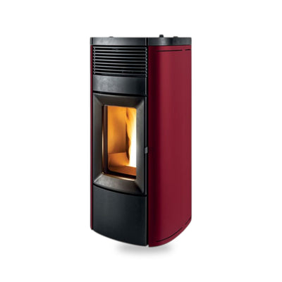 MCZ Musa Air Matic 10 Core, Pelletofen, Bordeaux metal 304
