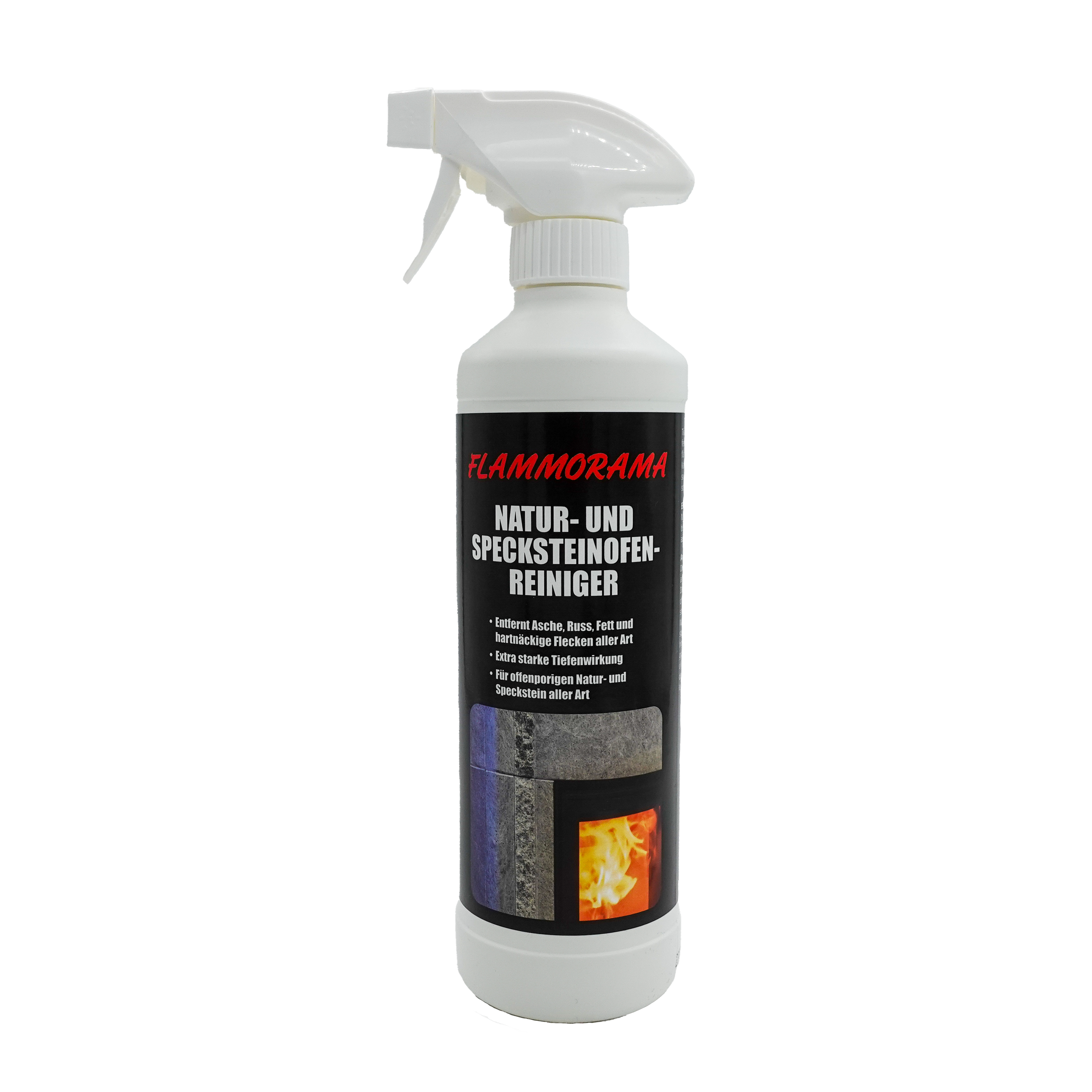 Natur- und Specksteinofenreiniger 500 ml