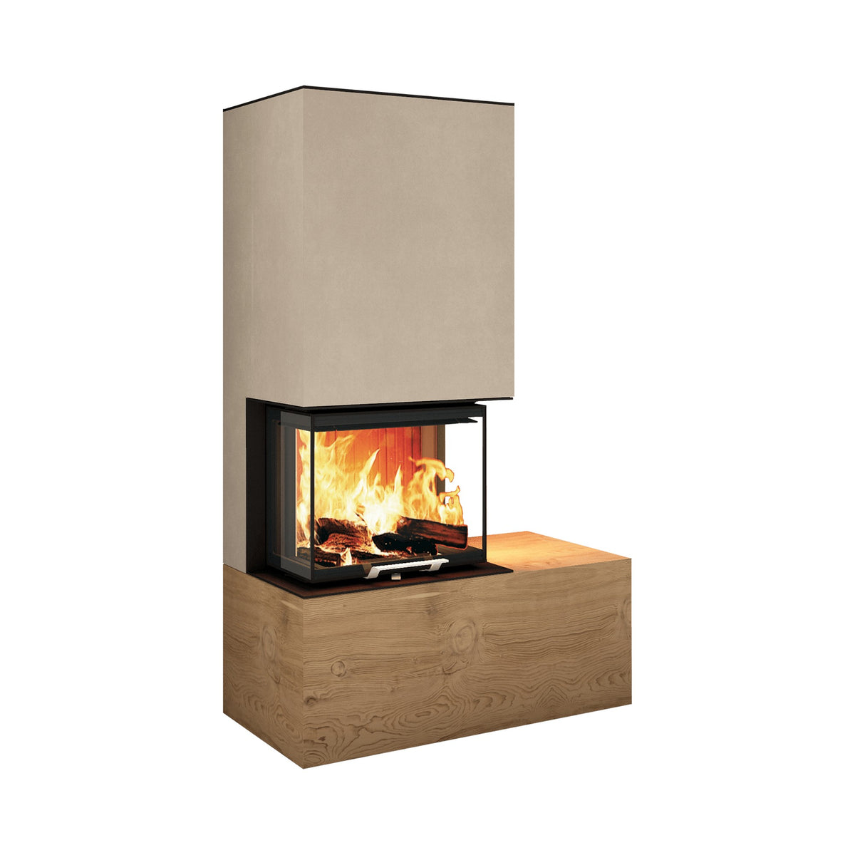 Neocube P12 FLR Keramik O.Phedra U.La, Cheminée-Einsatz, Bild 2