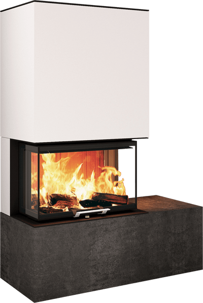 Neocube P22 - Keramik Arctic White, Bank rechts