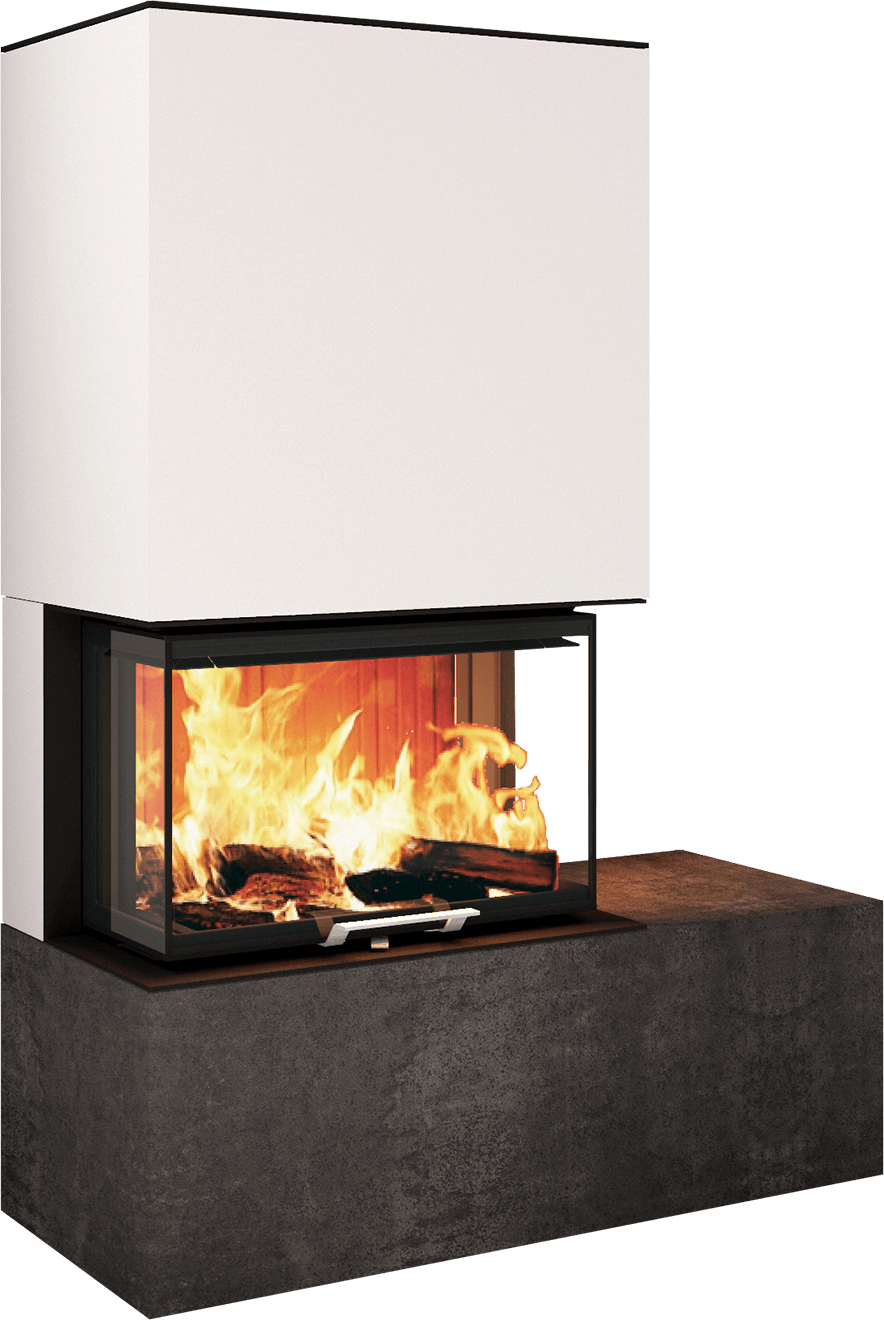 Neocube P22 - Keramik Arctic White, Bank rechts